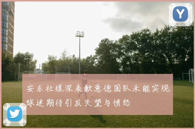 安东社媒深表歉意德国队未能实现球迷期待引发失望与愤怒
