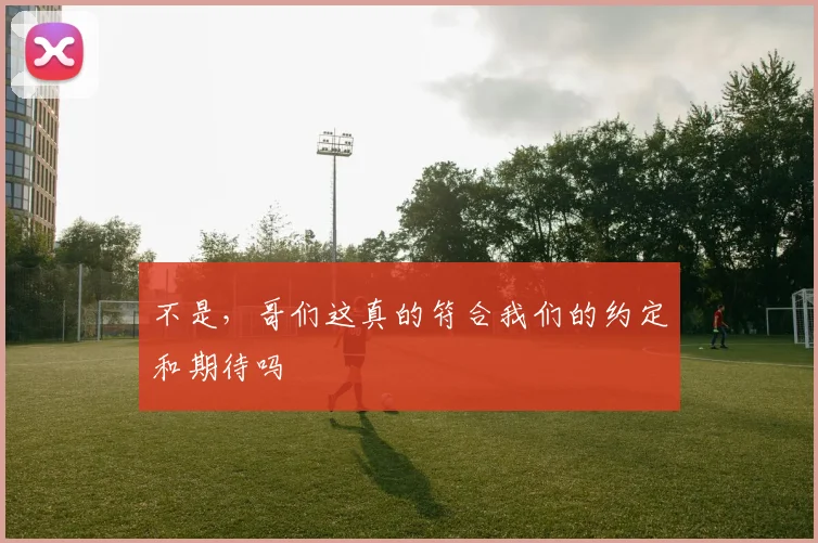 不是，哥们这真的符合我们的约定和期待吗